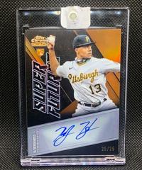 Ke'Bryan Hayes [Orange Refractor] #CBA-KHA Baseball Cards 2021 Topps Chrome Black Autographs Prices