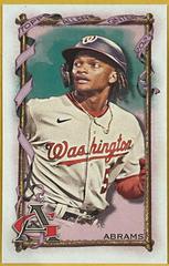 CJ Abrams [Mini No Number] Baseball Cards 2023 Topps Allen & Ginter Prices