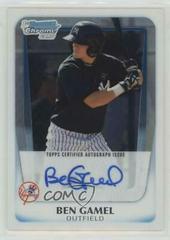 Ben Gamel [Autograph] Baseball Cards 2011 Bowman Chrome Prospects Prices