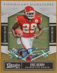 Eric Berry [Significant Signatures Gold] #139 Football Cards 2010 Panini Classics Prices