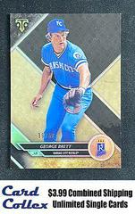 George Brett [Gold] #78 Baseball Cards 2017 Topps Triple Threads Prices