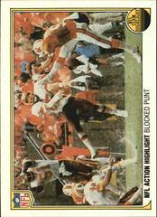 NFL Team Highlights [Blocked Punt] Football Cards 1983 Fleer Team Action Prices