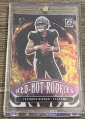 Desmond Ridder [Purple Stars] #RHR-2 Football Cards 2022 Panini Donruss Optic Red Hot Rookies Prices
