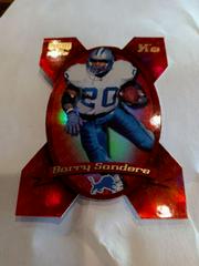 Barry Sanders [X's] #117 Football Cards 1999 Playoff Momentum Prices