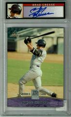 Brad Cresse #104 Baseball Cards 2001 Topps Reserve Prices