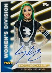 Shotzi Blackheart [Blue] Wrestling Cards 2021 Topps WWE Women's Division Autographs Prices