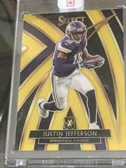 Justin Jefferson [2020 XRC Prizm Redemption Gold] Football Cards 2019 Panini Select Prices