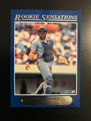 Ivan Rodriguez #12 Baseball Cards 1992 Fleer Rookie Sensations Prices