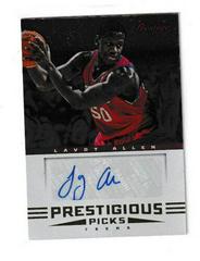 Lavoy Allen Basketball Cards 2012 Panini Prestige Prestigious Picks Signatures Prices