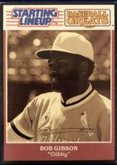 Bob Gibson Baseball Cards 1989 Kenner Starting Lineup Baseball Greats Prices