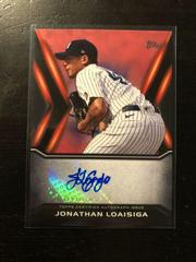 Jonathan Loaisiga [Red] #TJA-JL Baseball Cards 2022 Topps Japan Edition Autograph Prices