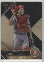 Johnny Bench [Onyx] #82 Baseball Cards 2017 Topps Triple Threads Prices