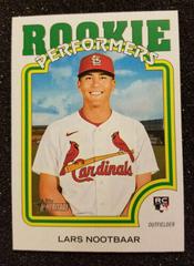 Lars Nootbaar #RP-10 Baseball Cards 2022 Topps Heritage Rookie Performers Prices