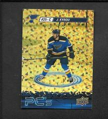 Jordan Kyrou [Gold Sparkle] #PC-14 Hockey Cards 2023 Upper Deck PC's Prices