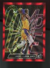 LeBron James [Red Laser] Basketball Cards 2019 Panini Donruss Complete Players Prices