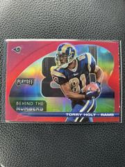 Torry Holt #BTN-THO Football Cards 2021 Panini Playoff Behind the Numbers Prices