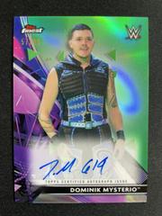 Dominik Mysterio [Green] #RA-DO Wrestling Cards 2021 Topps Finest WWE Roster Autographs Prices