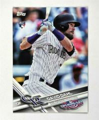 David Dahl Baseball Cards 2017 Topps Opening Day Prices