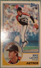 Mike LaCoss #92 Baseball Cards 1983 Topps Prices