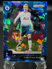 Christian Eriksen [Blue Ice] Soccer Cards 2019 Panini Prizm Premier League Prices