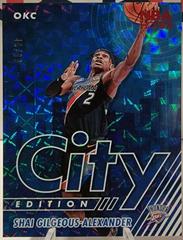 Shai Gilgeous Alexander [Hyper Red] Basketball Cards 2021 Panini Hoops City Edition Prices