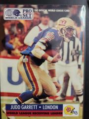 Judd Garrett Football Cards 1991 Pro Set Wlaf Prices