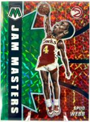 Spud Webb [Green Mosaic] Basketball Cards 2020 Panini Mosaic Jam Masters Prices