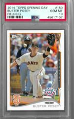 Buster Posey [Fielding] #150 Baseball Cards 2014 Topps Opening Day Prices