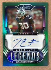 DeMarcus Lawrence [Green] #AL-DL Football Cards 2022 Panini Absolute Legends Signatures Prices