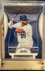 Albert Pujols [Spectrum Red] #HW-3 Baseball Cards 2022 Panini Absolute Hall Worthy Prices