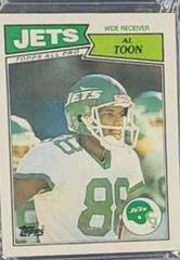 Al Toon Football Cards 1987 Topps American UK Prices