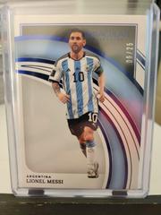 Lionel Messi [Sapphire] #12 Soccer Cards 2022 Panini Immaculate Collection Prices