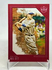 Mel Ott [Red Frame] #3 Baseball Cards 2020 Panini Diamond Kings Prices