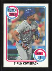 Starling Marte #NT-4 Baseball Cards 2023 Topps Heritage Now & Then Prices