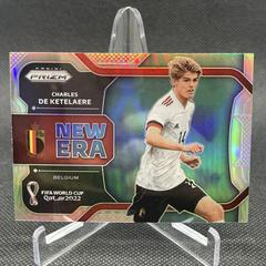 Charles De Ketelaere [Silver] Soccer Cards 2022 Panini Prizm World Cup New Era Prices