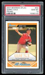 Gerrit Cole [Promo] #GC Baseball Cards 2007 Bowman Aflac Prices