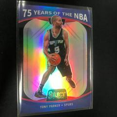 Tony Parker #64 Basketball Cards 2021 Panini Select 75 Years of the NBA Prices