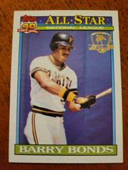 Barry Bonds Baseball Cards 1991 Topps Desert Shield Prices