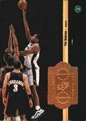 Tim Duncan Basketball Cards 1998 Spx Finite Prices