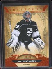 Jonathan Quick [Material Orange] Hockey Cards 2020 Upper Deck Artifacts Prices