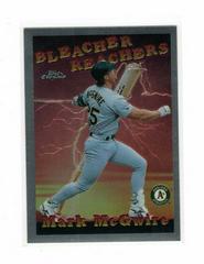 Mark McGwire #SB6 Baseball Cards 1997 Topps Chrome Season's Best Prices
