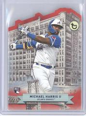 Michael Harris II [60 Broadway Red Die Cut] #23 Baseball Cards 2023 Topps Brooklyn Collection Prices