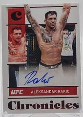 Aleksandar Rakic [Red] Ufc Cards 2022 Panini Chronicles UFC Signatures Prices