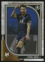Lionel Messi Soccer Cards 2022 Topps Museum Collection UEFA Champions League Prices