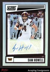 Sam Howell [Signature] #SP-304 Football Cards 2022 Panini Chronicles Score Premium Rookies Prices