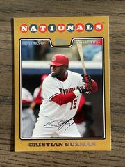 Christian Guzman #17 Baseball Cards 2008 Topps Prices