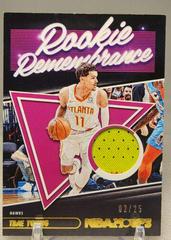 Trae Young [Prime] #RR-TRY Basketball Cards 2021 Panini Hoops Rookie Remembrance Prices