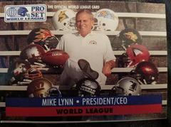 Mike Lynn [wlaf] Football Cards 1991 Pro Set Wlaf Inserts Prices