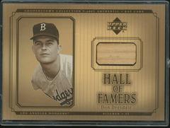 Don Drysdale #B-DD Baseball Cards 2001 Upper Deck Hall of Famers Cooperstown Collection Bat Prices