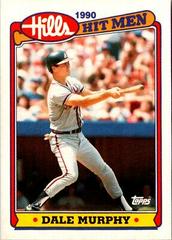 Dale Murphy Baseball Cards 1990 Topps Hills Hit Men Prices